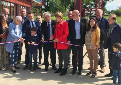 Inauguration de la nouvelle bibliothèque à Mondevert