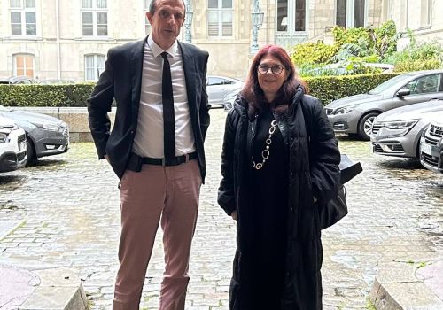 Avec le commissaire dédié à la lutte contre la pauvreté