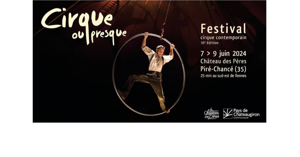 Affiche du Festival Cirque ou presque - Edition 2024