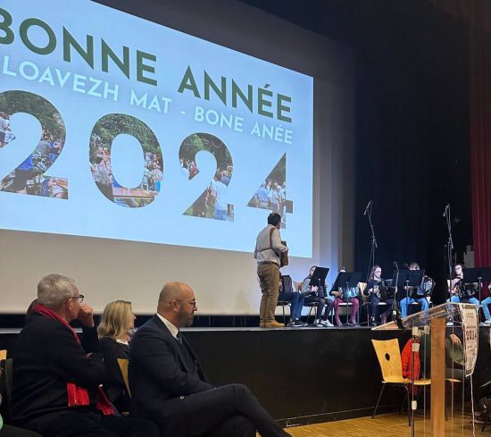 Cérémonie des vœux 2024 de la commune d'Argentré-du-Plessis