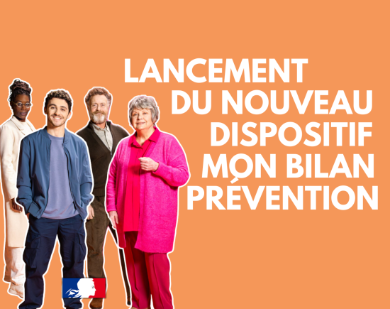 Le dispositif #MonBilanPrévention est lancé !