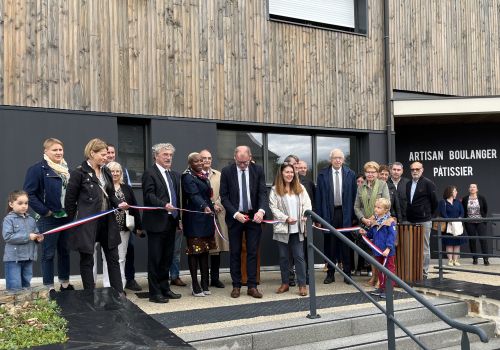 Inauguration de l’îlot Saint-Martin et du Pôle Enfance Jeunesse à Balazé